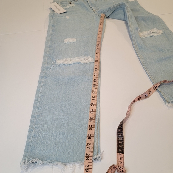 Boyish High-Rise Straight Leg Jean Distressed 27 New THE TOMMY | SPECTACULAR NOW - Picture 7 of 17